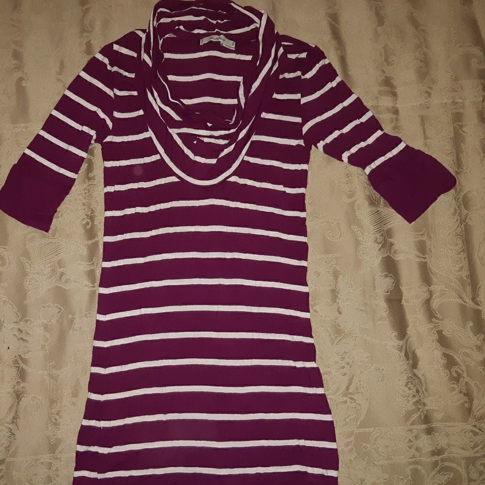 Woman Stripped blouse size XS 3/4 sleeve
